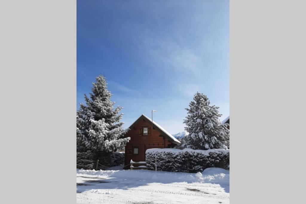 فيلا Maison De Bois Finlandaise Au Pied Des Pistes Bolquere Pyrenees 2000 المظهر الخارجي الصورة